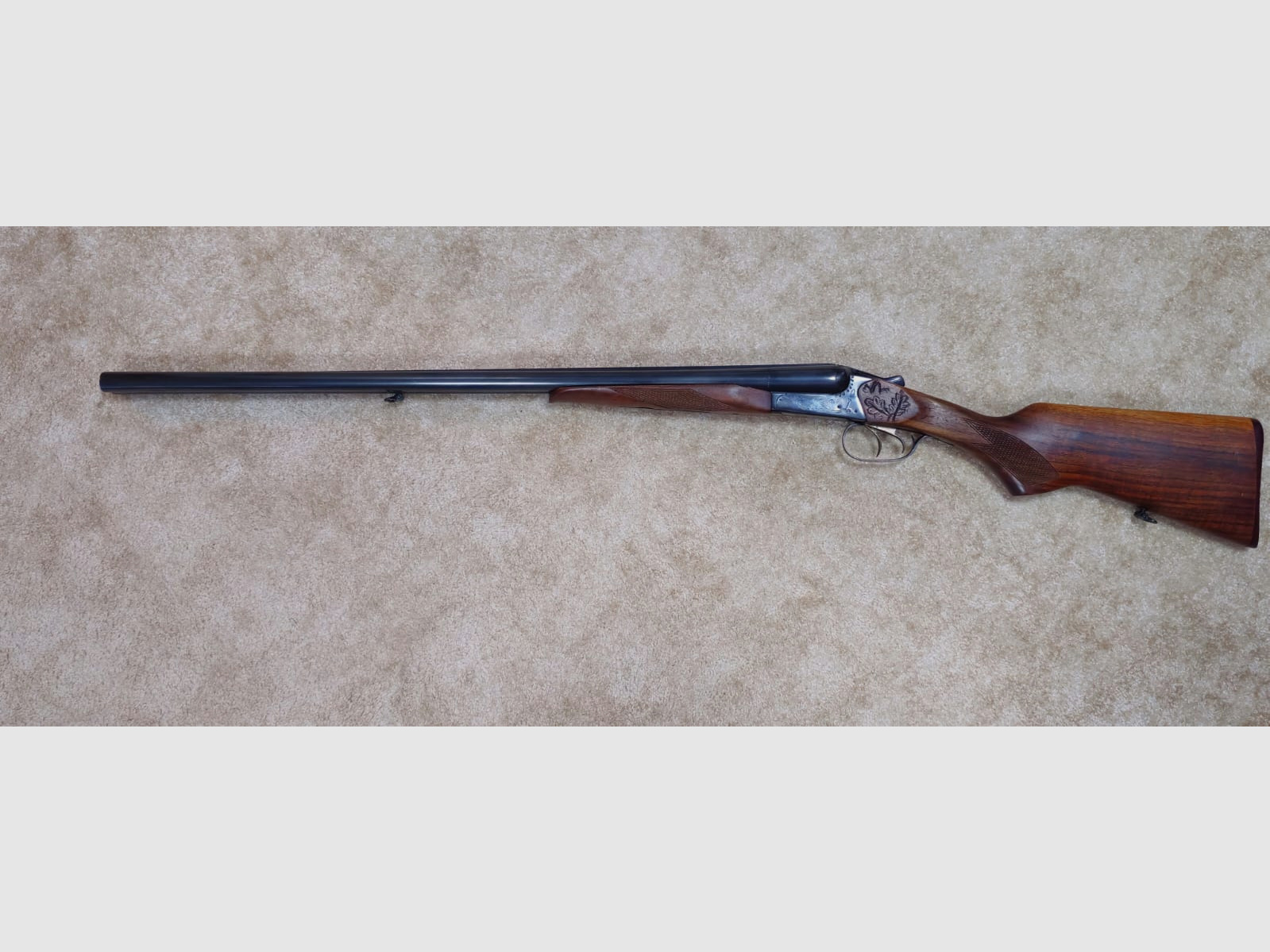 Bock doppietta, fucile a canne parallele Baikal cal. 12/70, fucile a pallini