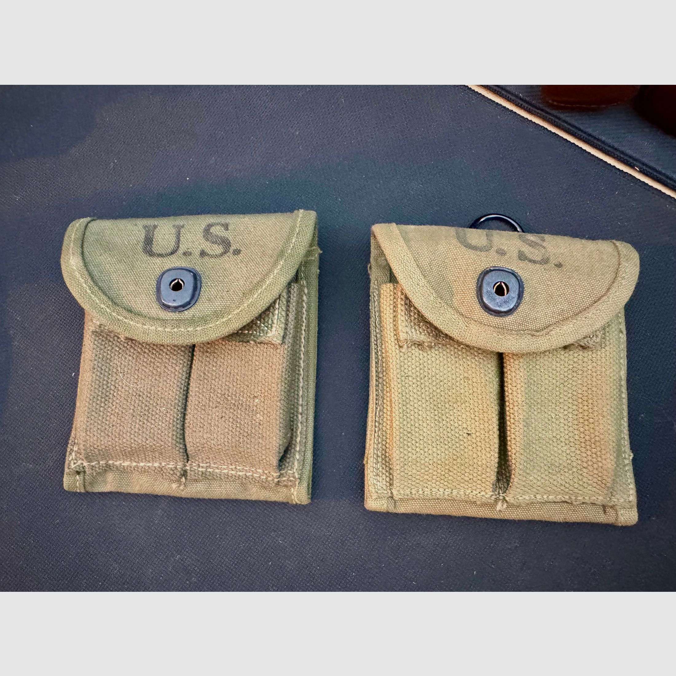 Magazine pouch .30 Carbine magazine for 2 magazines, repro I think (49)