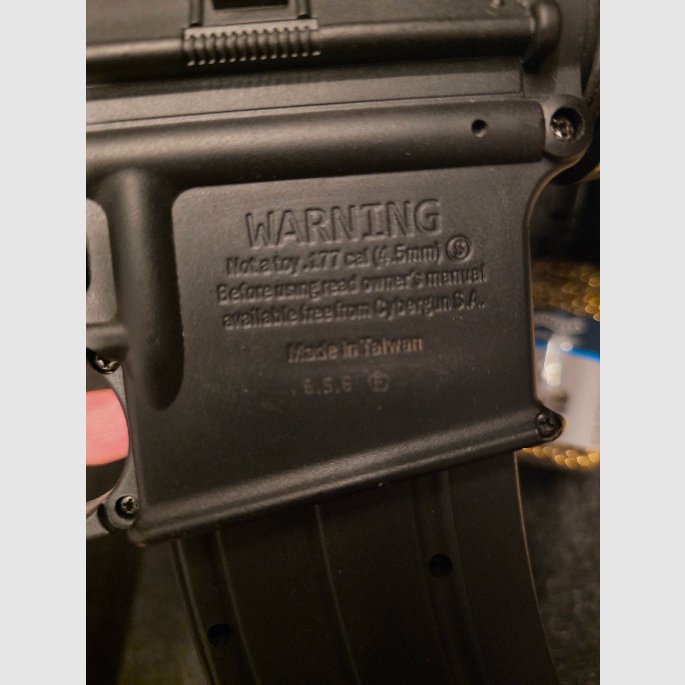 Sig Sauer SIG516 CO2 air rifle including accessories