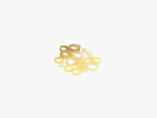 Latex-Matrix-Baitringe Klein (100 Stück)