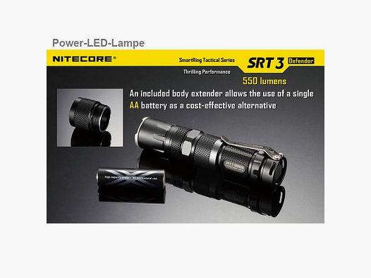 NITECORE TORCIA SRT3 550 LUMENS