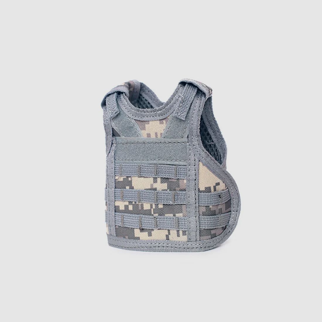 Mini protective vest for beer bottle / wine bottle / thermos bottle - Digital-ACU