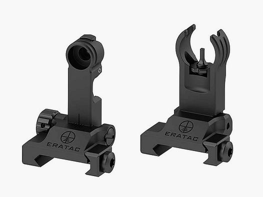 ERATAC folding sight Backup-Sight ghost ring folding sight + folding front sight (HK style) with 1.35 mm front width