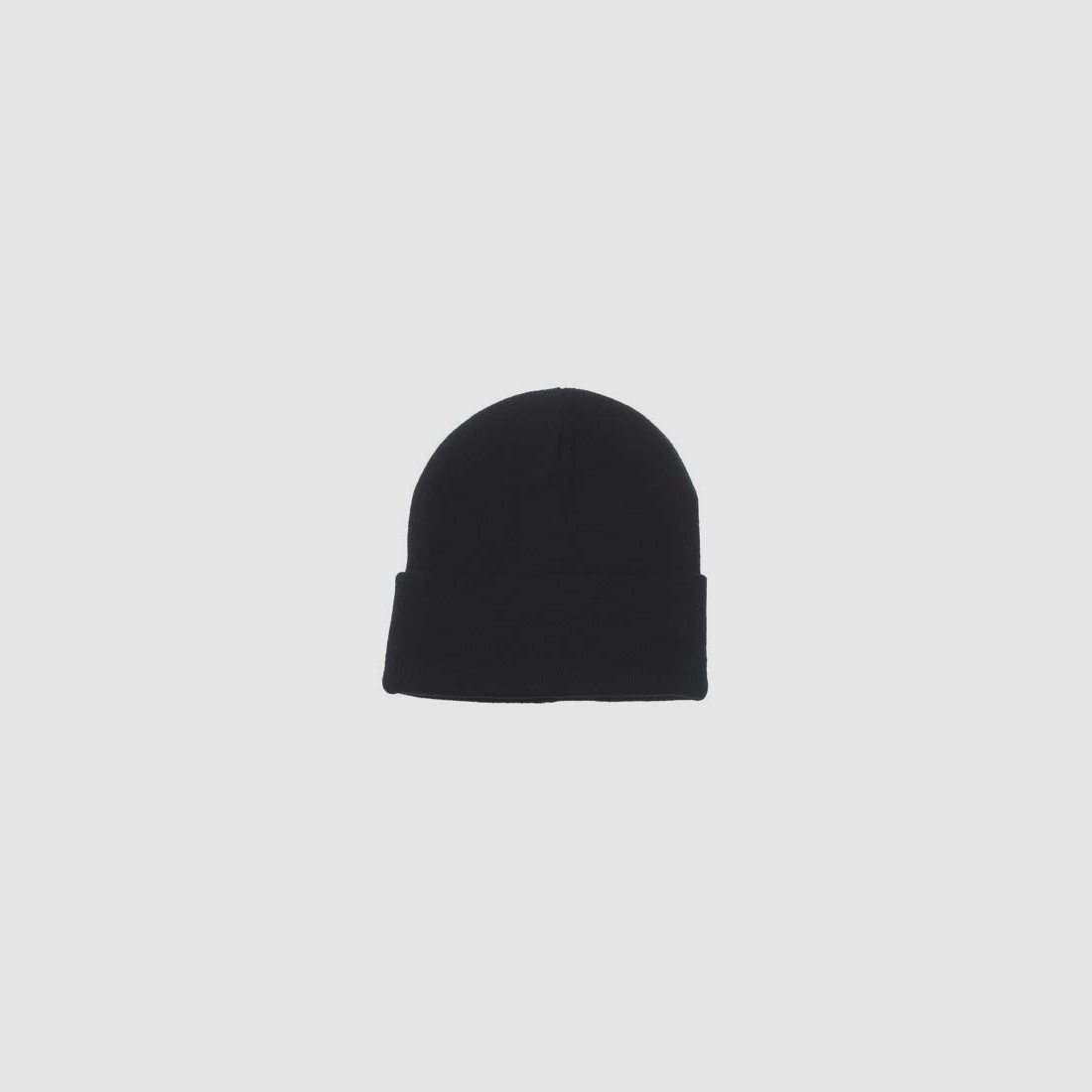Roll neck, acrylic, black, finely knitted