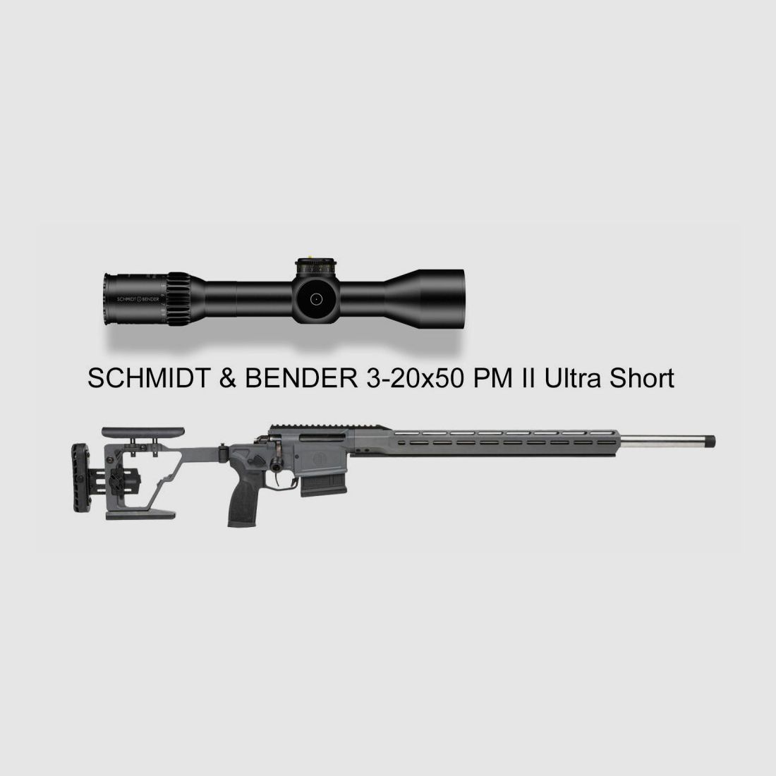 Sig Sauer SIG SAUER CROSS PRS Grigio Cemento 24'' .308 Win. PM II Ultra Short 3-20x50 MSR2