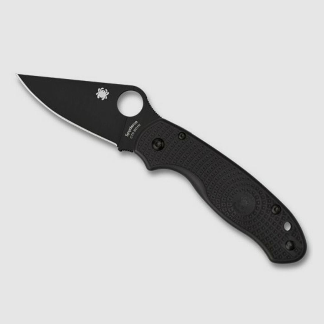 Navaja Spyderco Para 3 negro Liso Negro