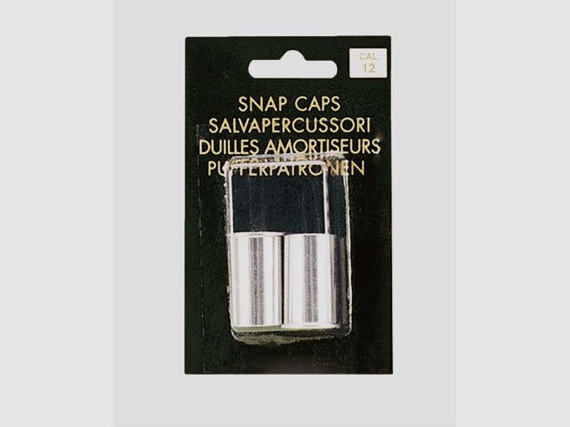 2 Aluminium Pufferpatronen für Flinten im Kaliber 12