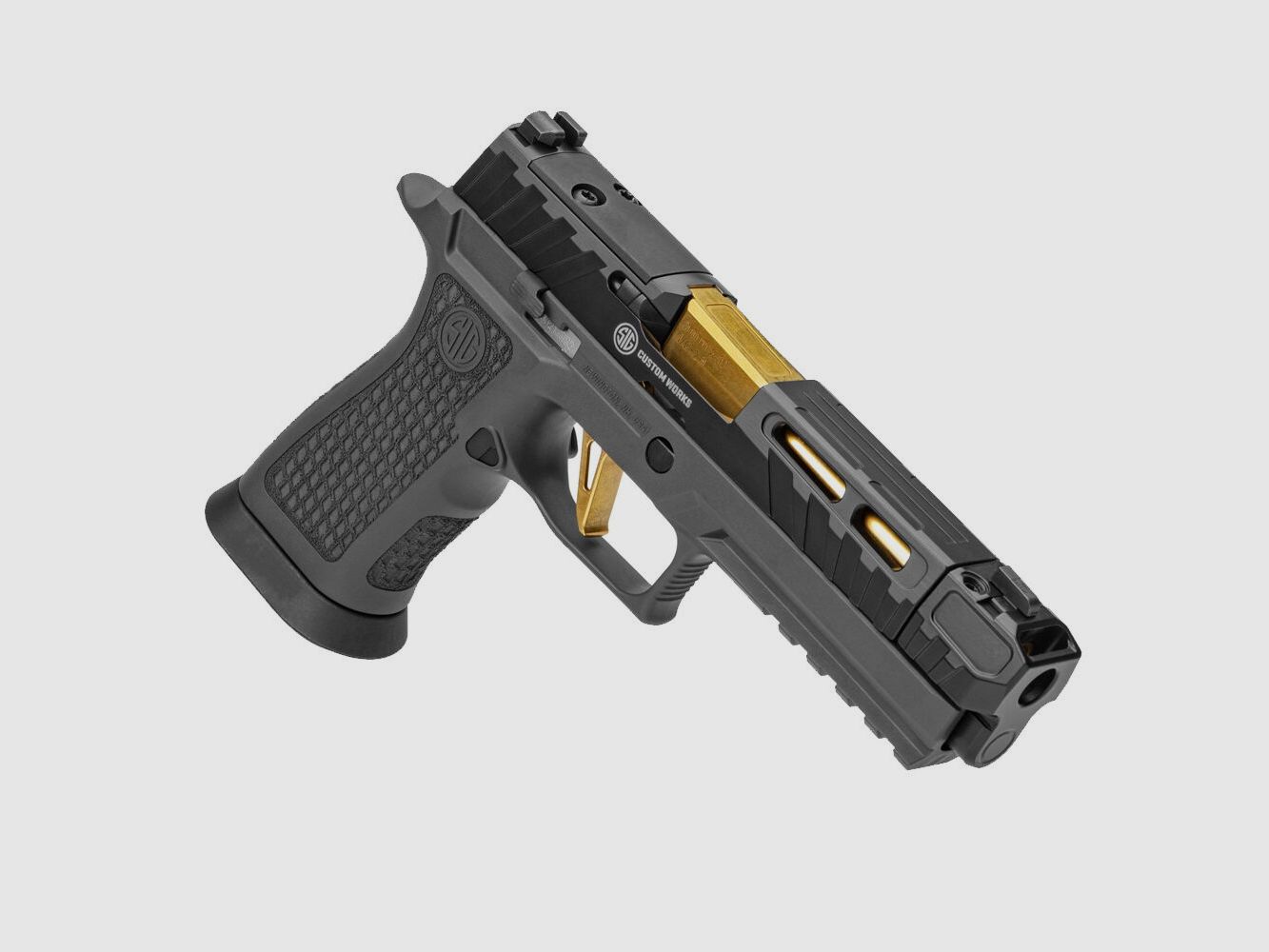 Sig Sauer P320 Spectre Comp. Gold Pistole 9mm Luger