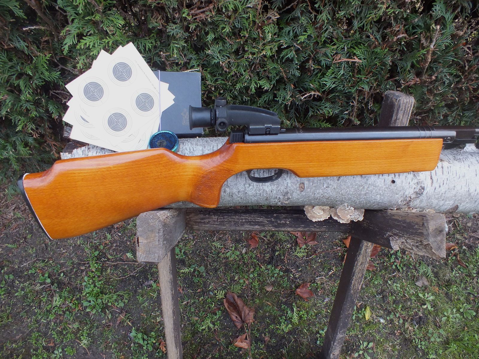 Mooie luchtgeweer Haenel 303- 8 Super