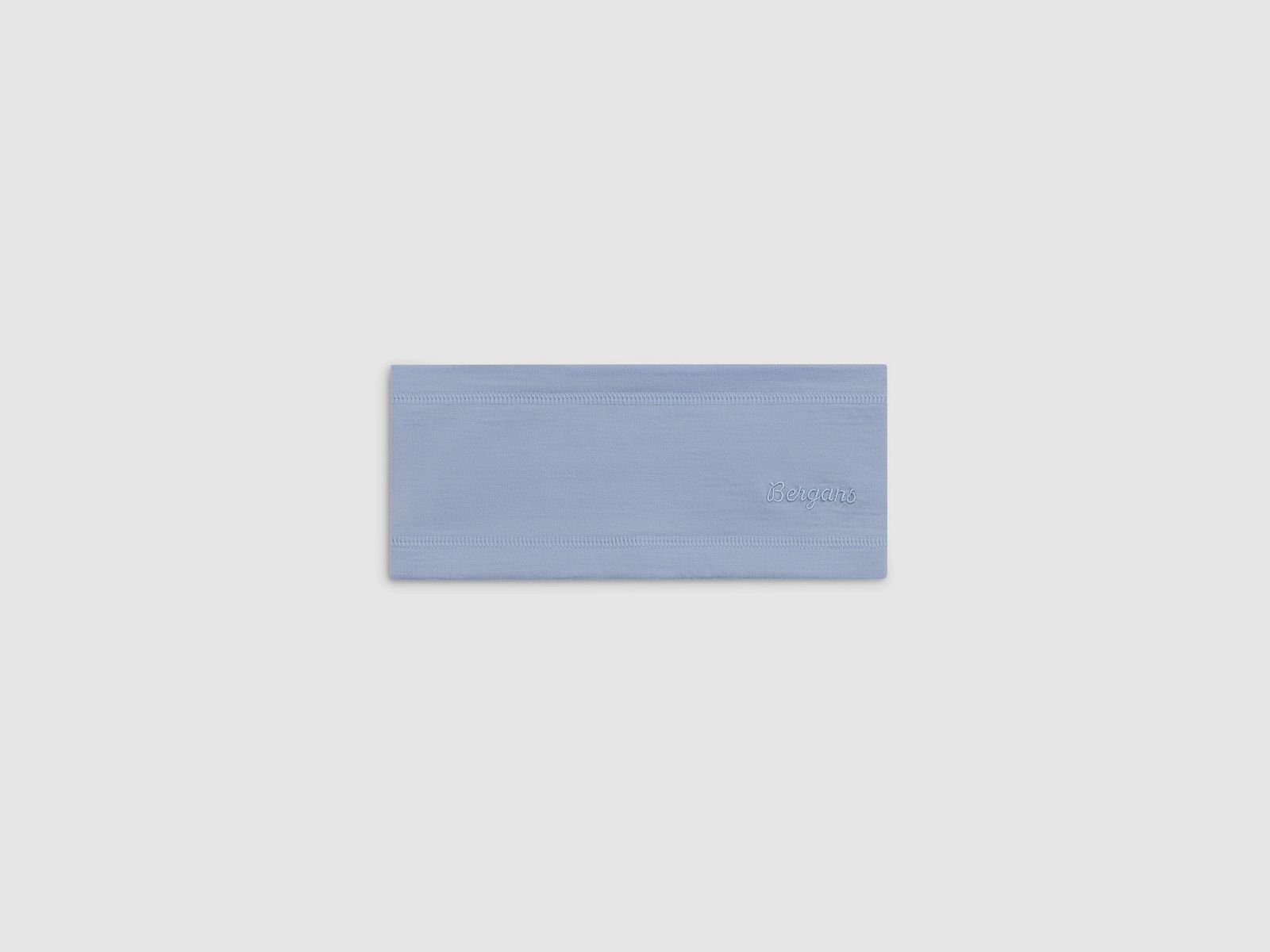 Bergans Bandeau en Laine Bleu Poudré Léger 58