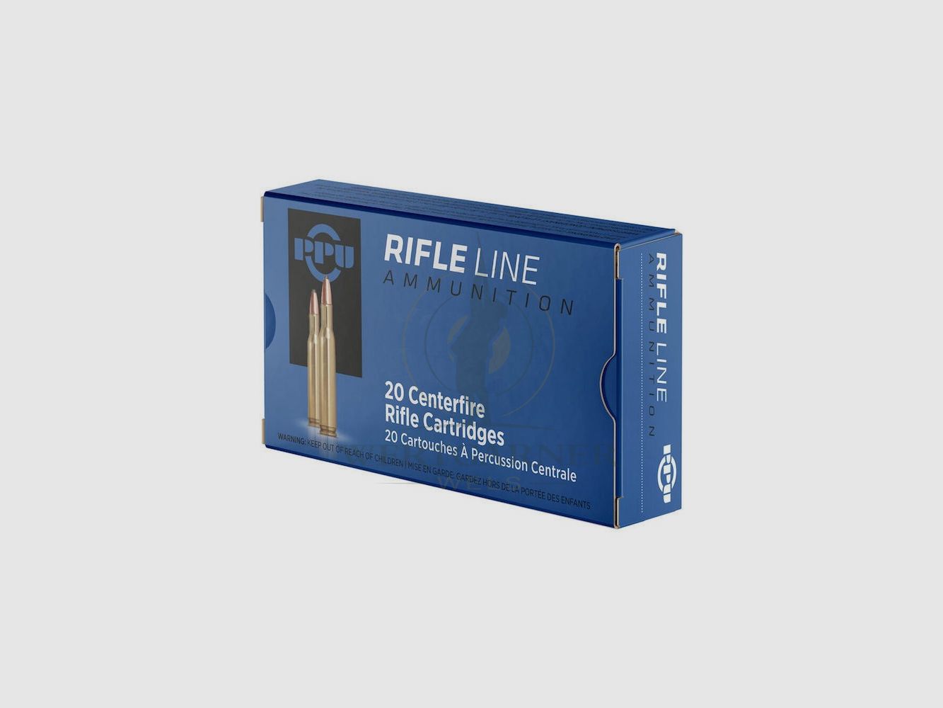 PPU Patronen 8x56mm RS Mannlicher 208gr FMJ BT