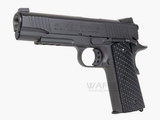 Swiss Arms 1911 TRS Vollmetall Blow Back Kaliber 4,5 mm BB