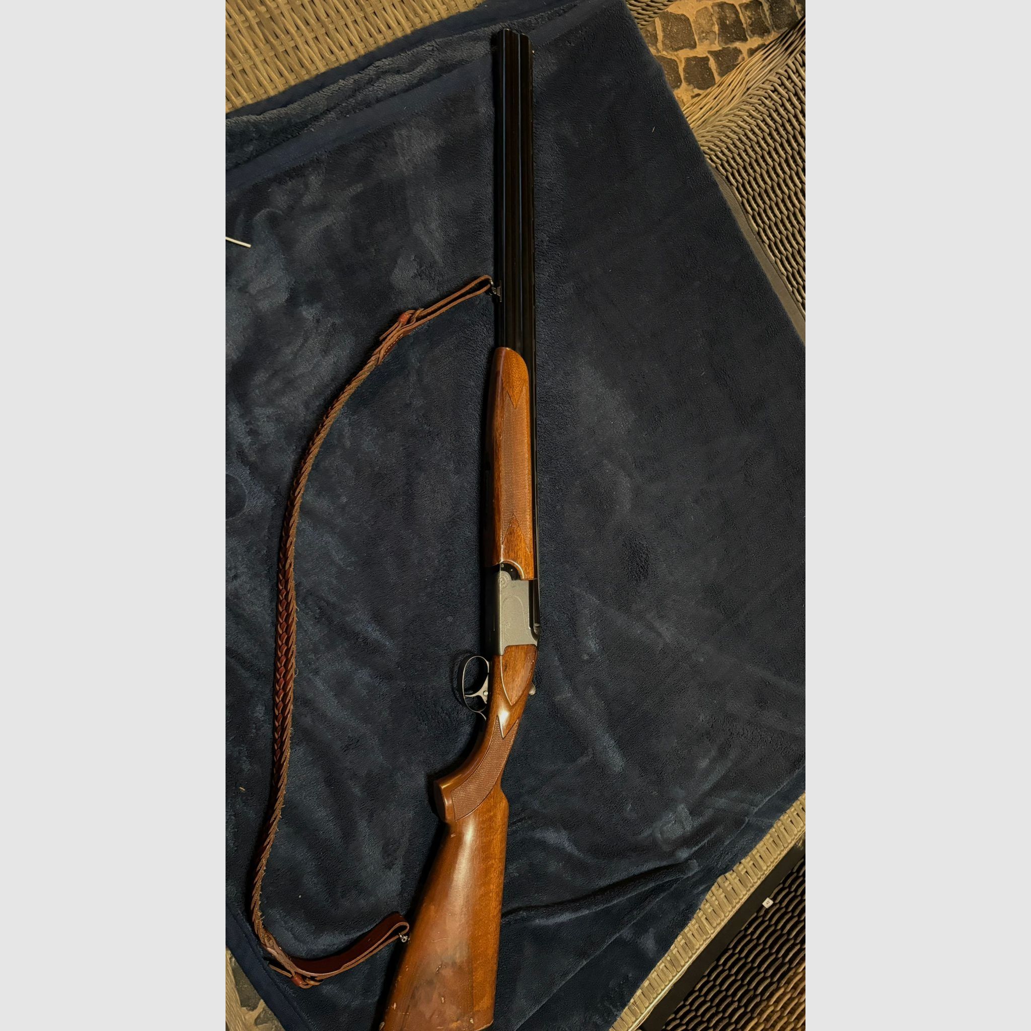 Sauer Franchi over-and-under shotgun 12/70