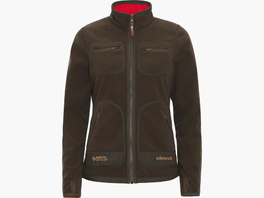 Härkila Kamko Fleece Jacket Women Brown/Red L