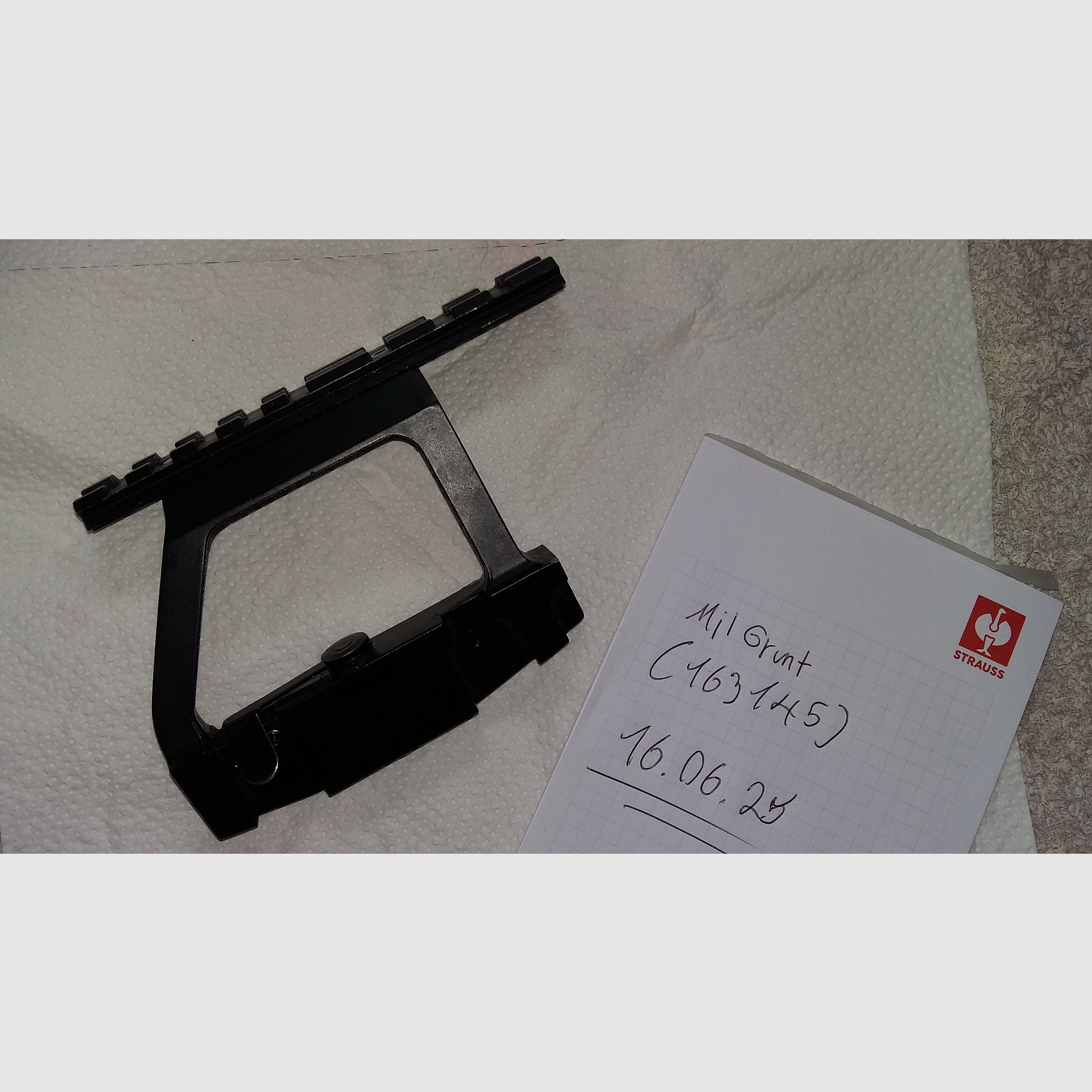 AK Seitenmontage, Alu side dovetailmount, Weaver, Picatinnyrail