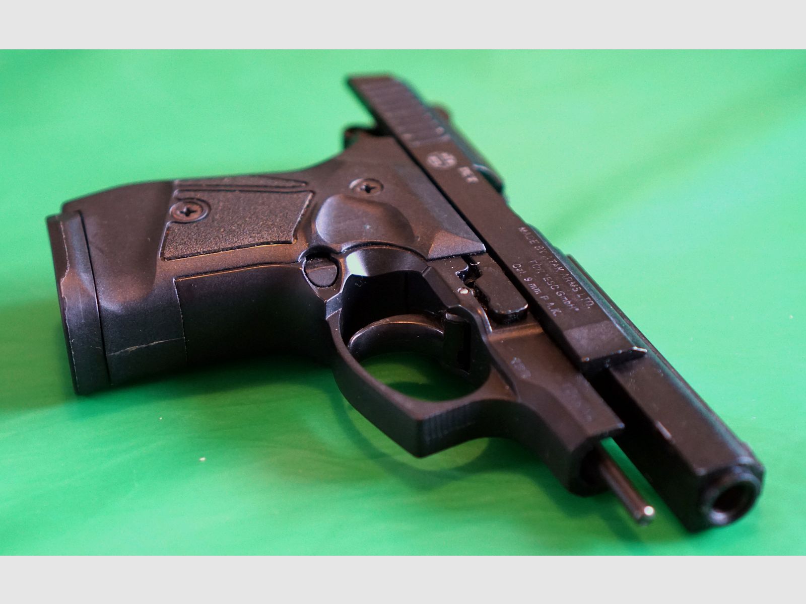 Zoraki 914 brüniert Schreckschusspistole 9 mm P.A.K. alte PTB 972 mit Koffer