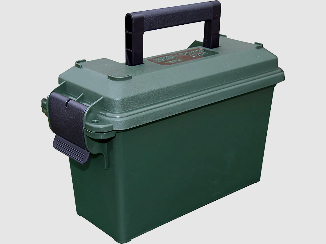 Boîte à munitions MTM Tall AC30T-11 verte pour calibre 30 style militaire, image 2 sur 12