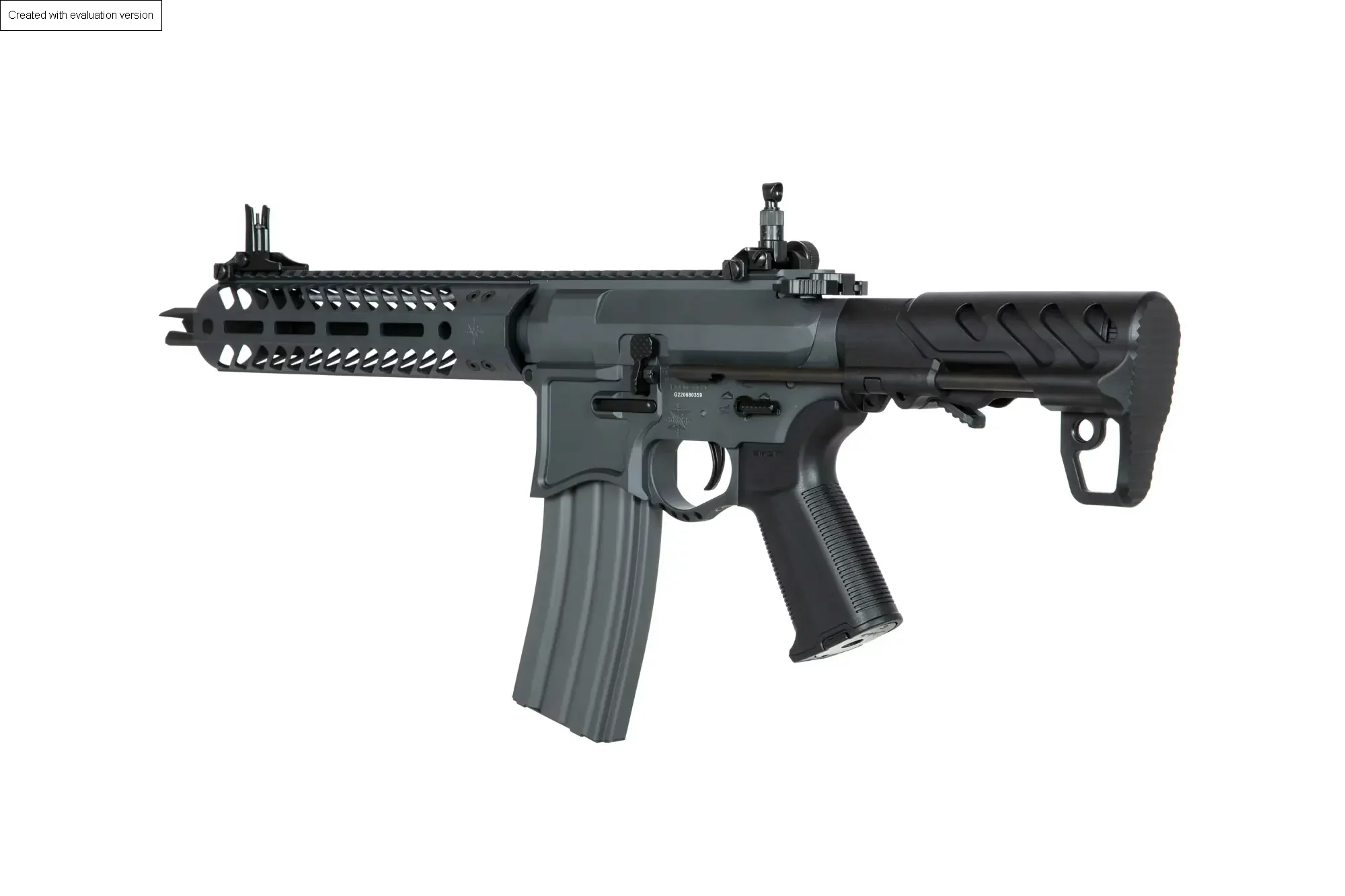 Karabinek ASG G&G SBR8 Seekins Precision 9" - Szary, zdjęcie 14 z 20
