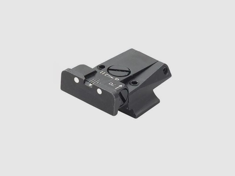 TR Visor 2-Dot blanco pistola S&W