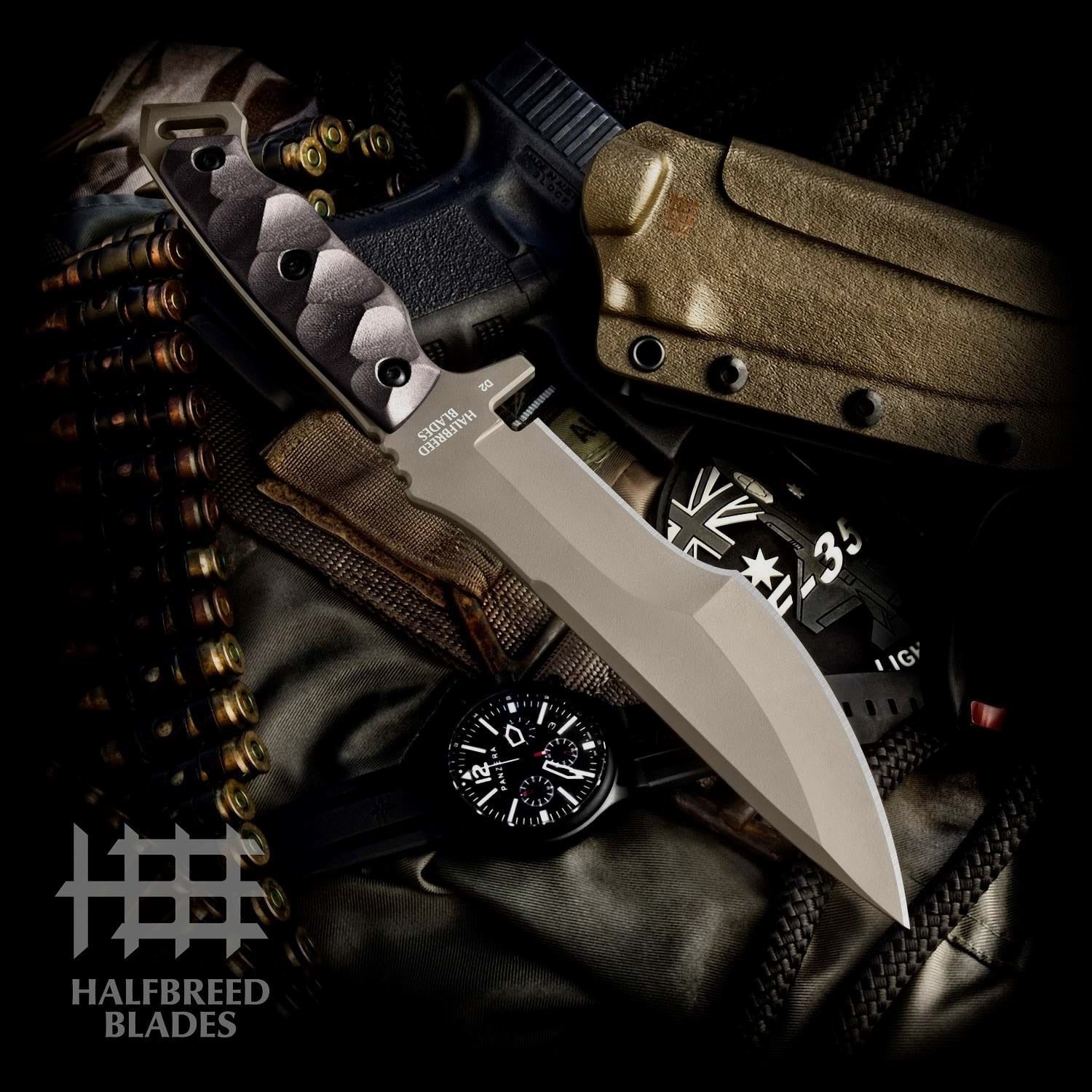 Cuchillo de infantería medio Tracker, imagen 3 de 10
