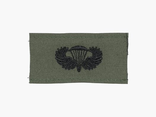 Insigne original de la Bundeswehr Parachutiste Textile USA olive