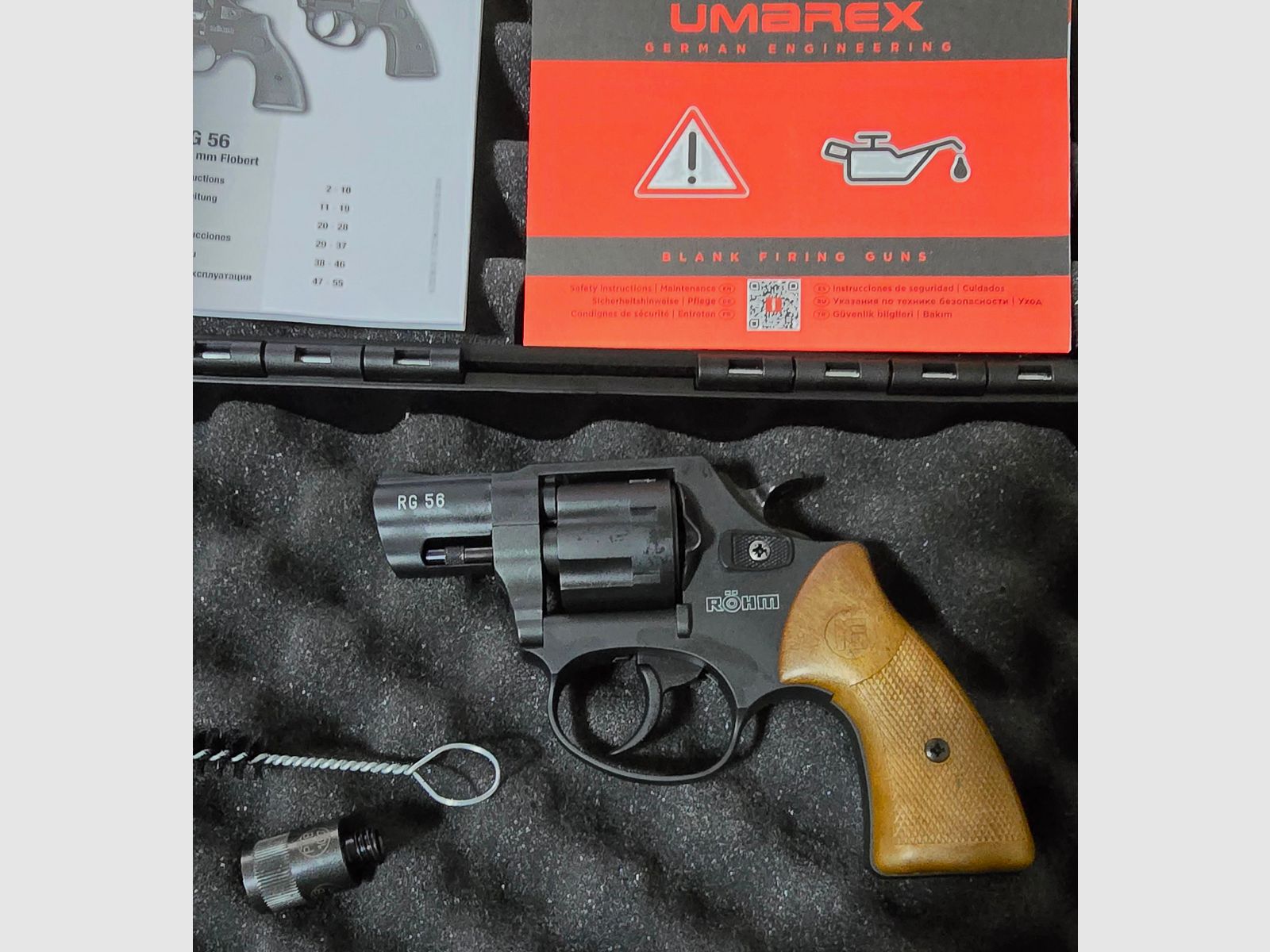 Röhm RG 56 6mm Flobert New Year's Eve blank firing gun