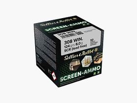 Sellier & Bellot .308 Win. Screen-Ammo SCR Zink 8,0g/124grs.