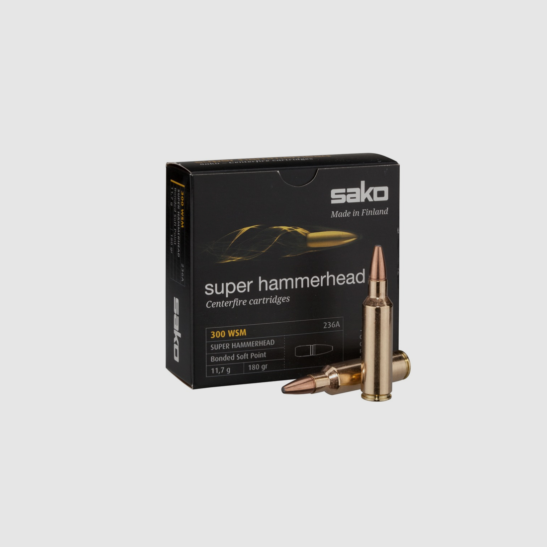 Sako Super Hammerhead Kal. 300 WSM 180gr (10 Stk.)