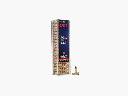 CCI Mini-Mag Ammunition - .22 LR - 40 grains - CPRN