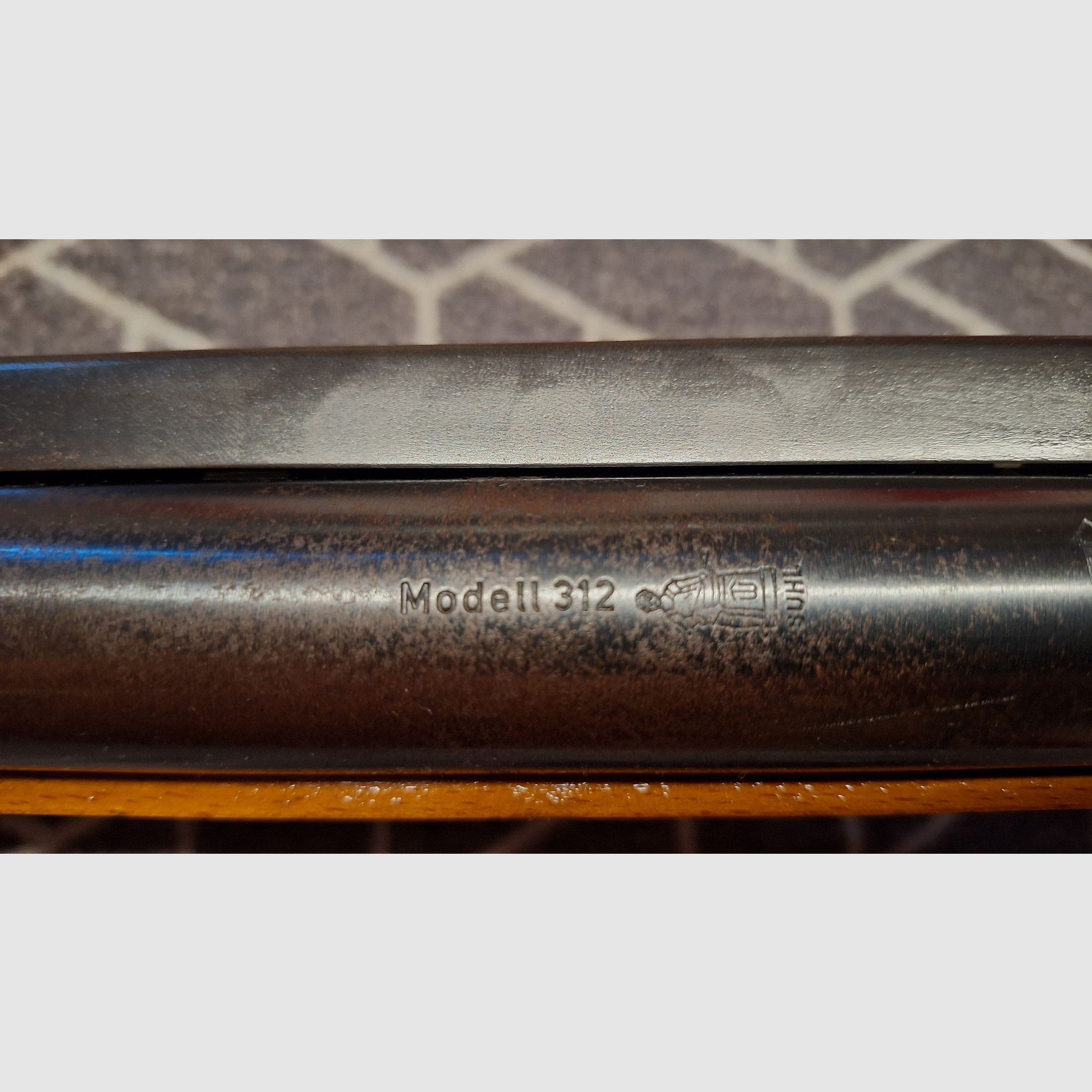 Haenel Suhl Model 312 Side Lever GST stamped!
