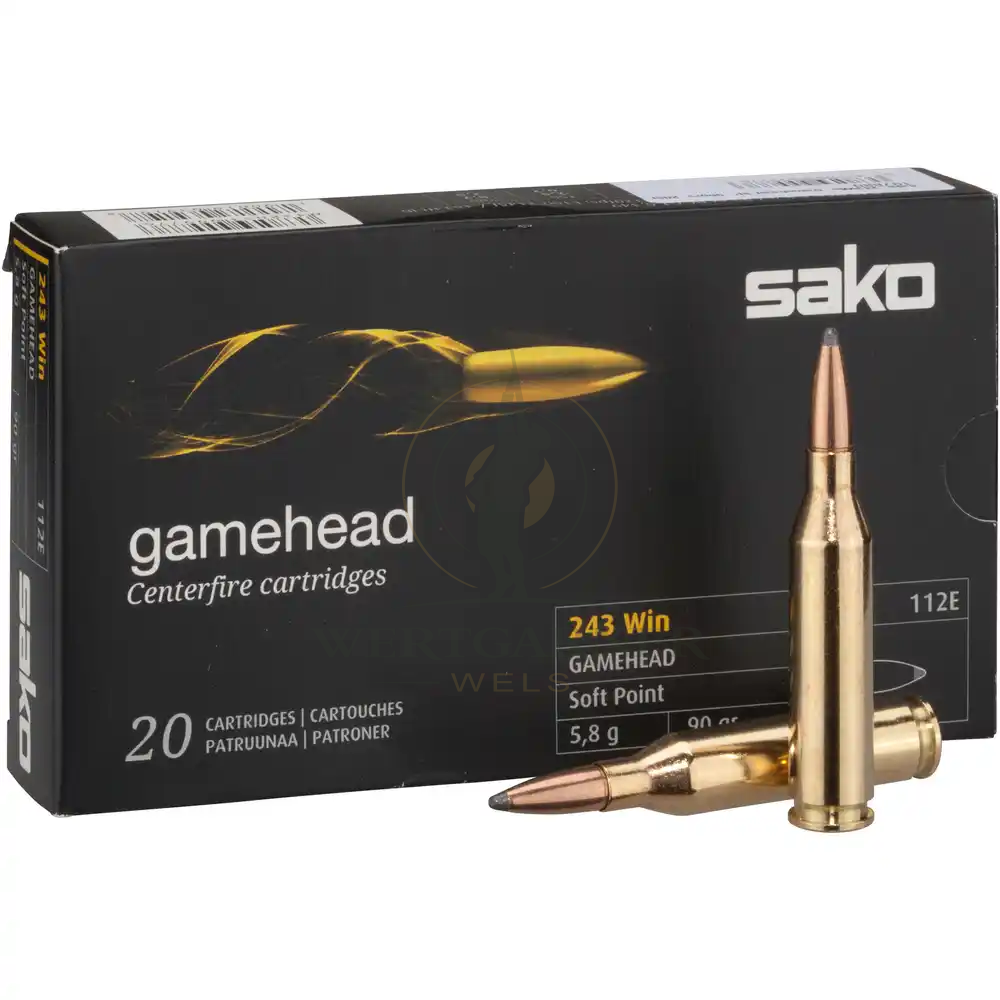 Sako Gamehead .243 Win. SP 5,8g/90grs.