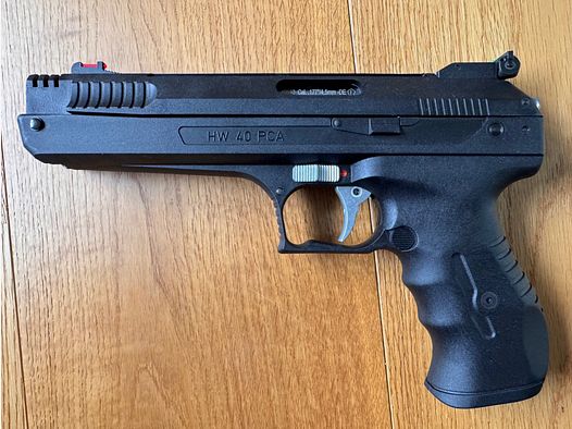 Weihrauch HW 40 PCA air pistol 4.5 mm (.177) - F in pentagon