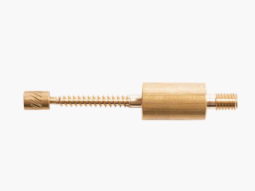 Putzstock-Messing-Adapter für Flinten-Filze, Ø 7 mm