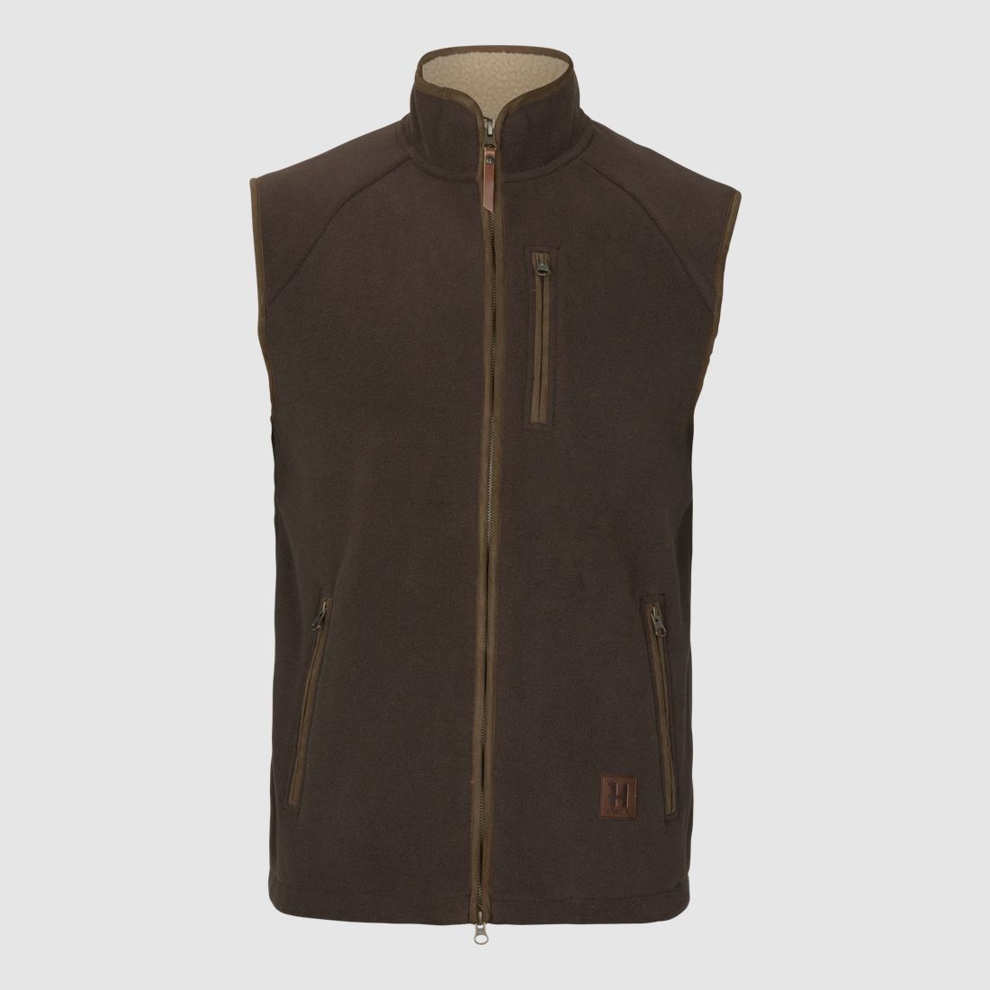 Härkila Sandhem Sherpa Fleece Gilet Homme Demitasse marron M