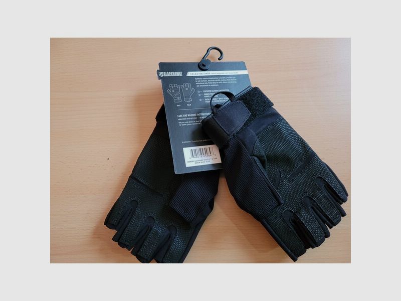 025 Blackhawk - Handschuhe S.O.L.A.G. HD Halbfinger Special Operations Light Assault Glove - Größe