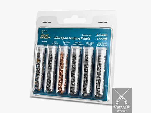 H&N Hunting Sampler Set 4,5mm