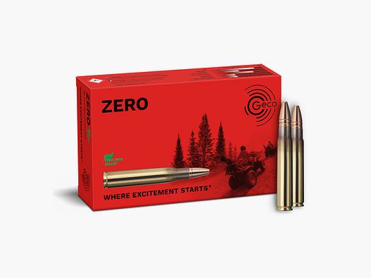 GECO 9,3x62 ZERO 11,9g Bleifreie Büchsenpatronen