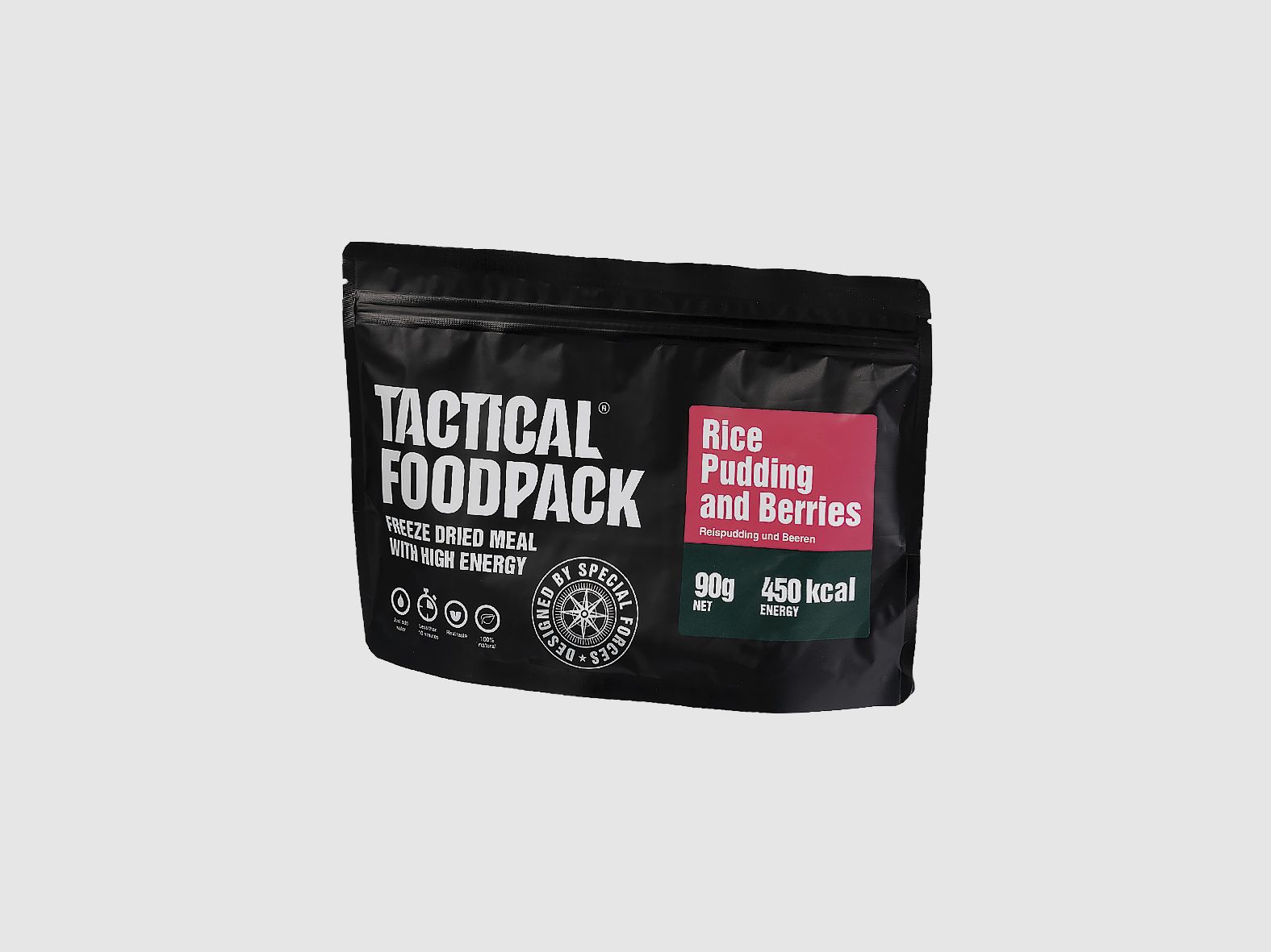 TACTICAL FOODPACK® RICE PUDDING AND BERRIES