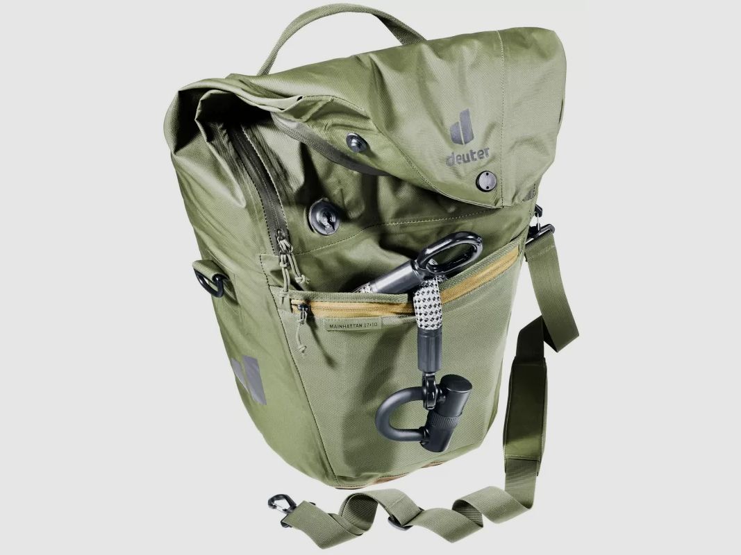 Deuter Mainhattan 17+10 Vert, Marron, image 2 sur 9