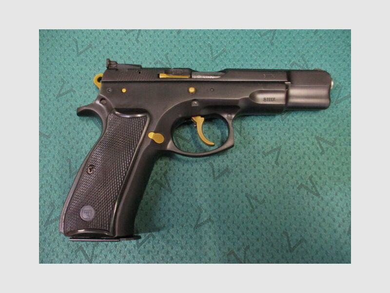 Pistole 9mmLuger CZ75 Frankonia-Sport mit verstellbarer Visierung CZ75