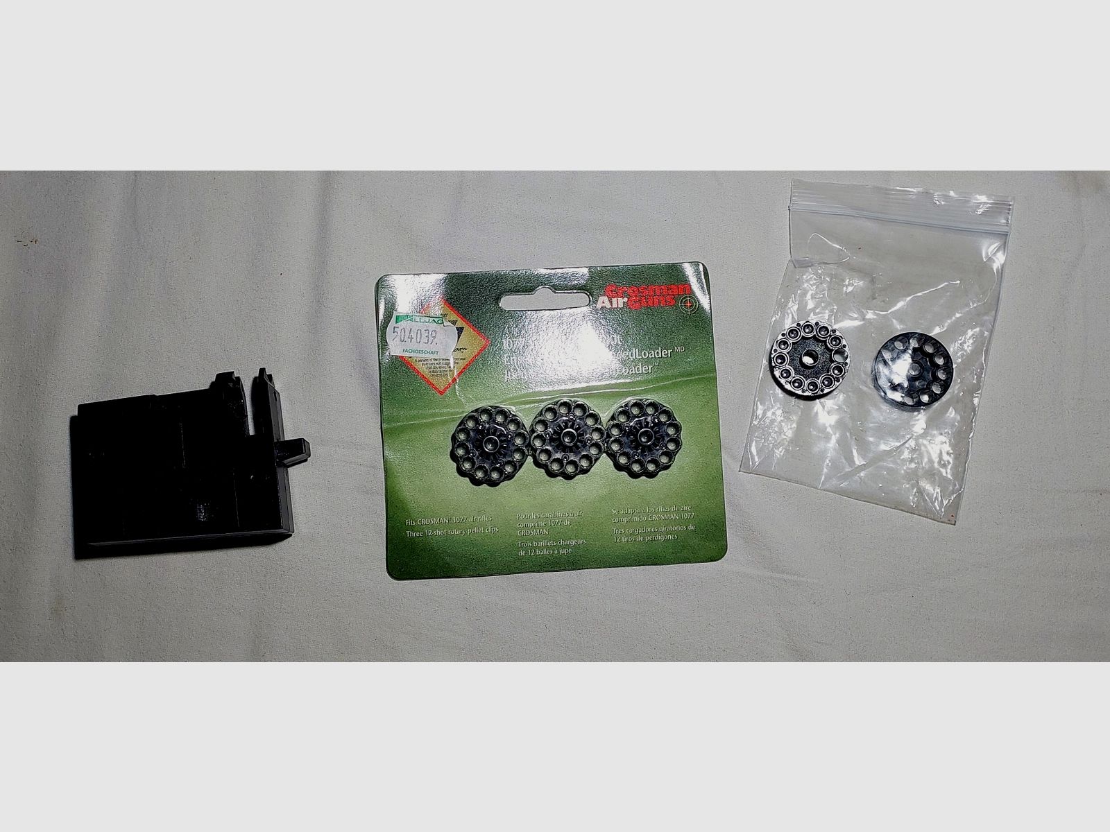 Crosman 1077 Repeatair  Co2 Gewehr 4,5 mm Diabolo m. viel Zubehör