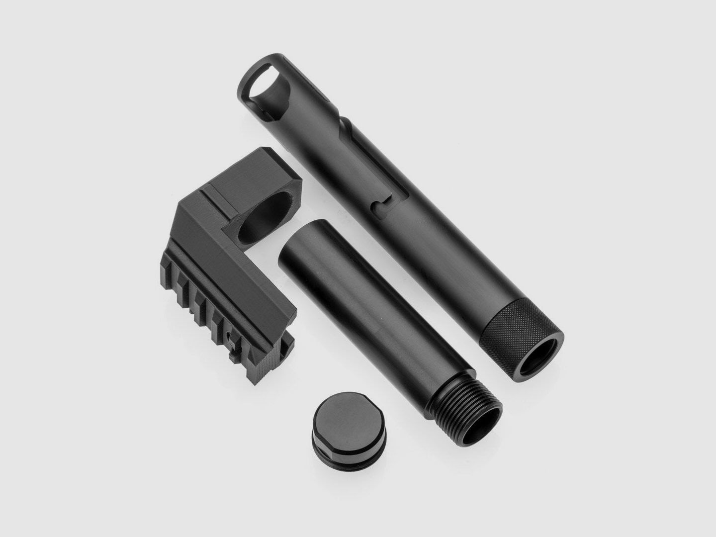BUNDLE - ALU TUNING BARREL + Sniper Extension + Short Cover + Expansion Cap 50% | Co² KIT | FSC XP | 60J+