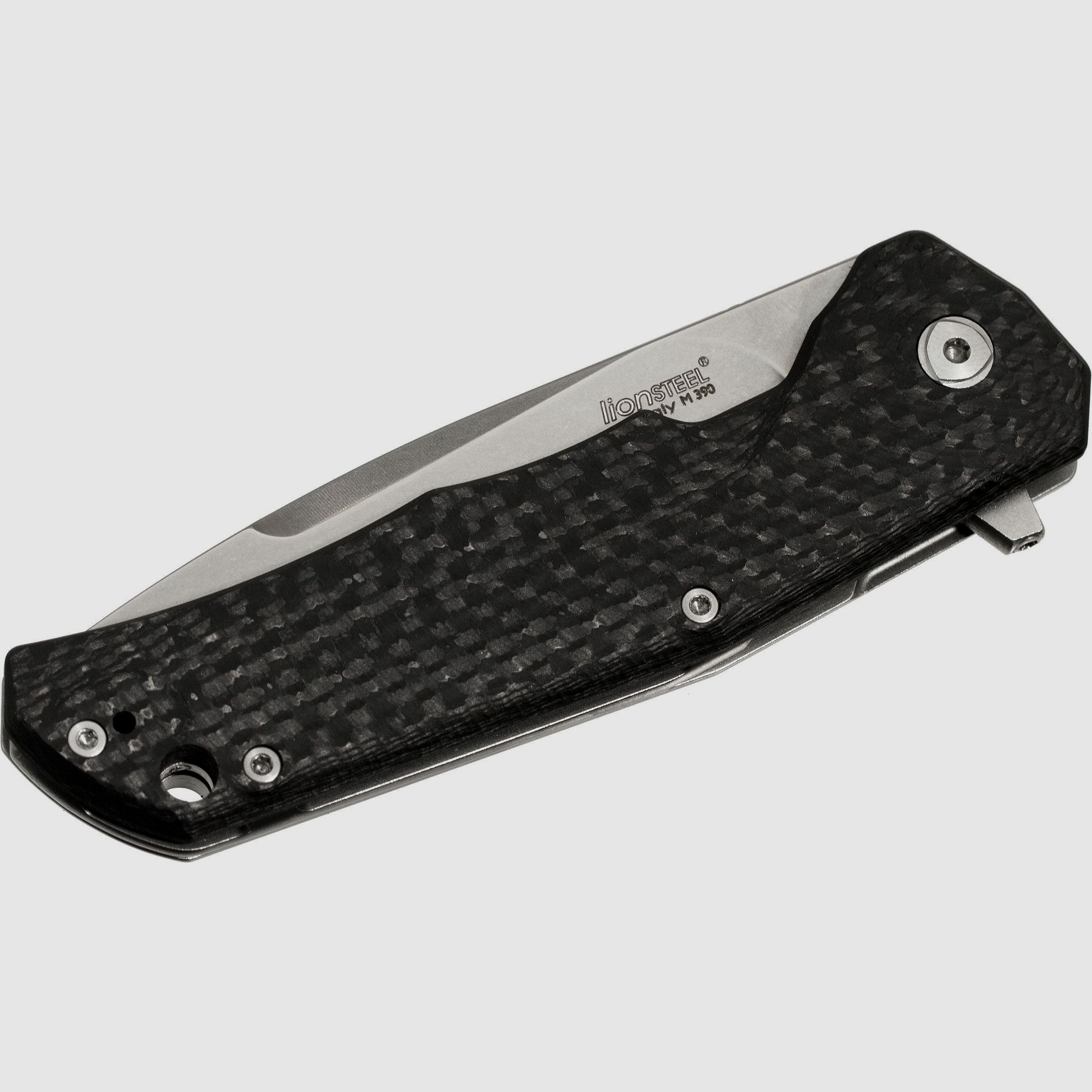 Three Rapid Exchange, M390-Klinge, Griff aus Kohlefaser/mattem Titan | 97230