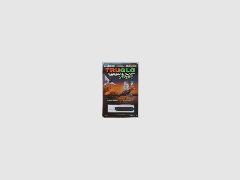 Truglo Magnum 3/8'' rot - kleben, 10mm Schiene