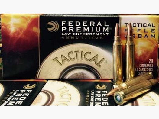 Federal TRU (Tactical Rifle Urban) .223 Rem. 55GR HP 20 cartridges