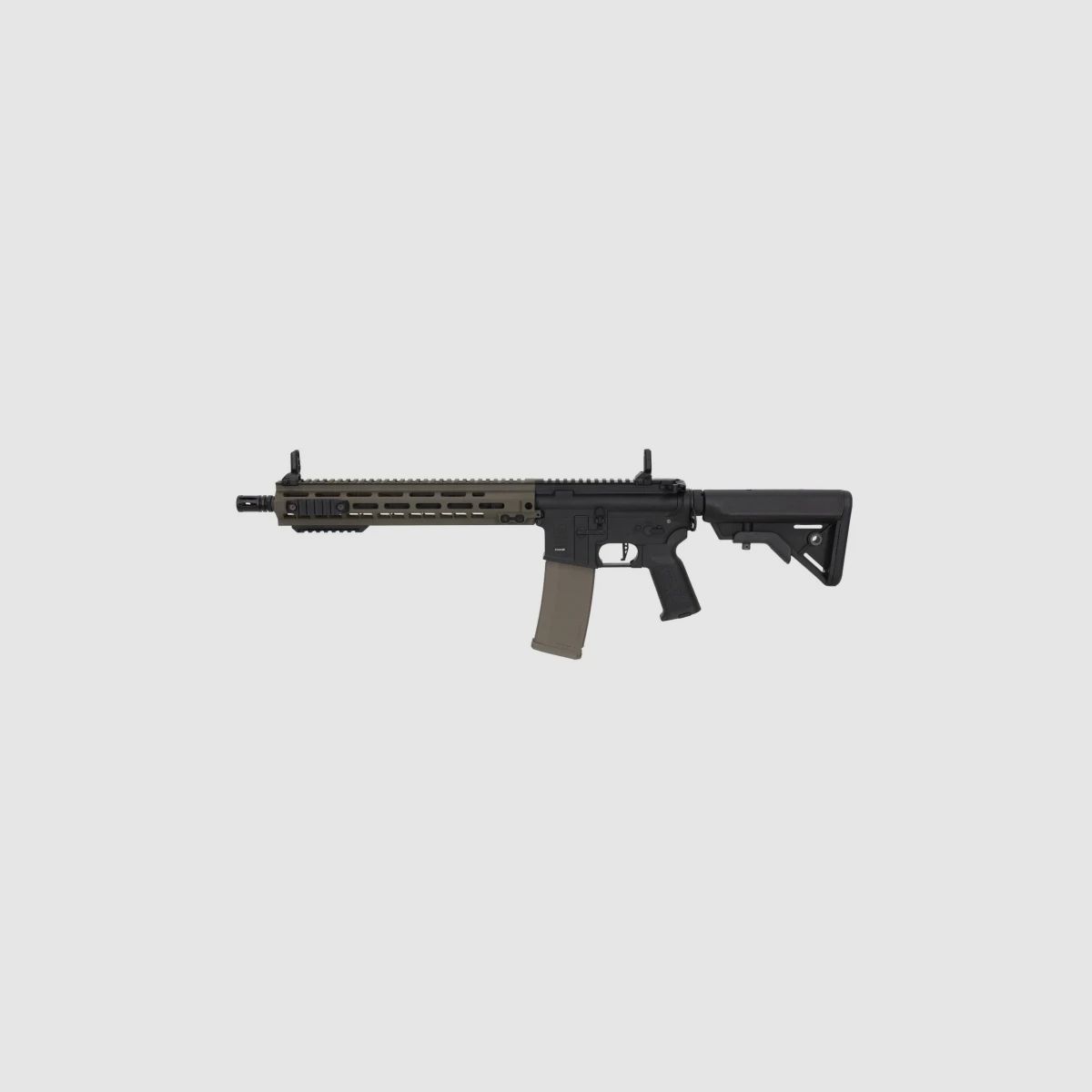 SA M4 URG-I M-LOK 14" (SA-P30 PRIME™ Aster II ETU BLDC™) Rifle Airsoft Libre a partir de 18 – Negro/Verde -F-