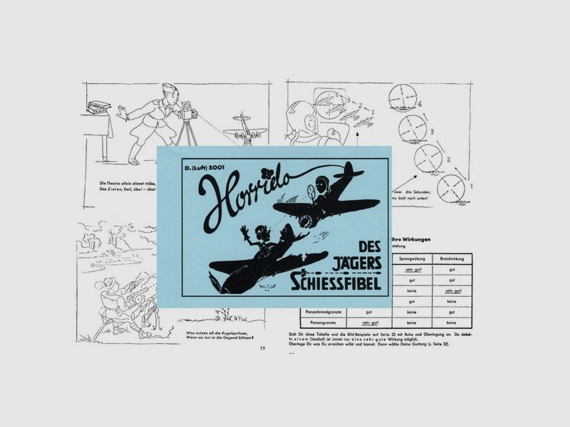 Nachdruck Luftwaffen-Dienstvorschrift für Jagdflieger: Des Jägers Schiessfibel