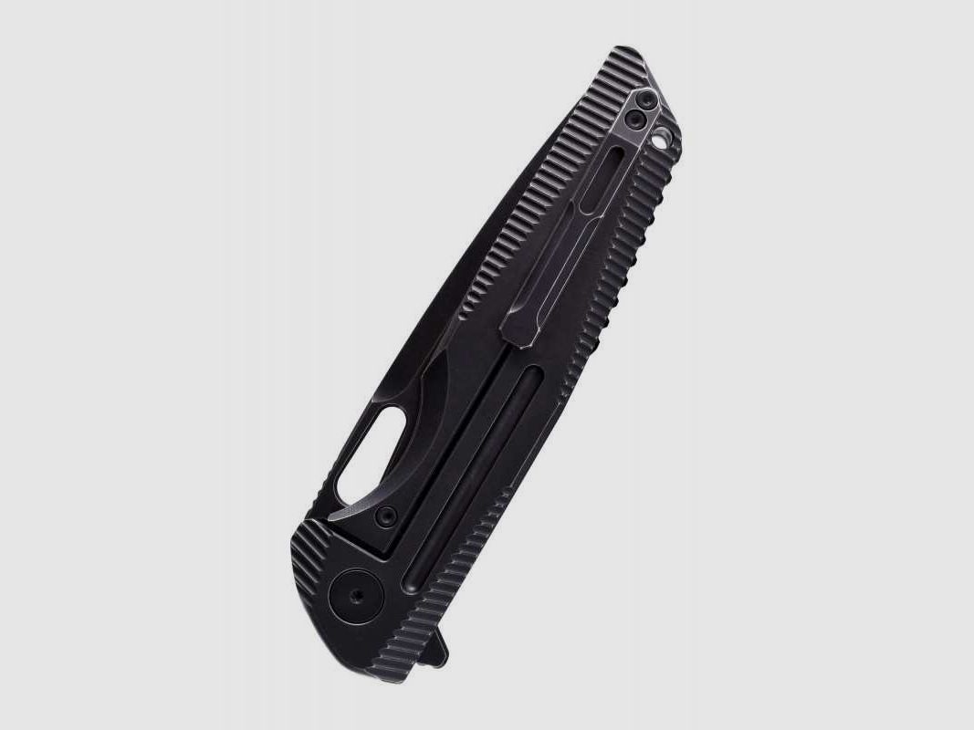 Rikeknife RK802G Taschenmesser, schwarz, 154CM