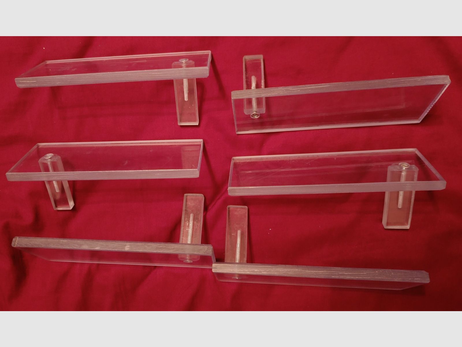 6xPistol holder (plexiglass)