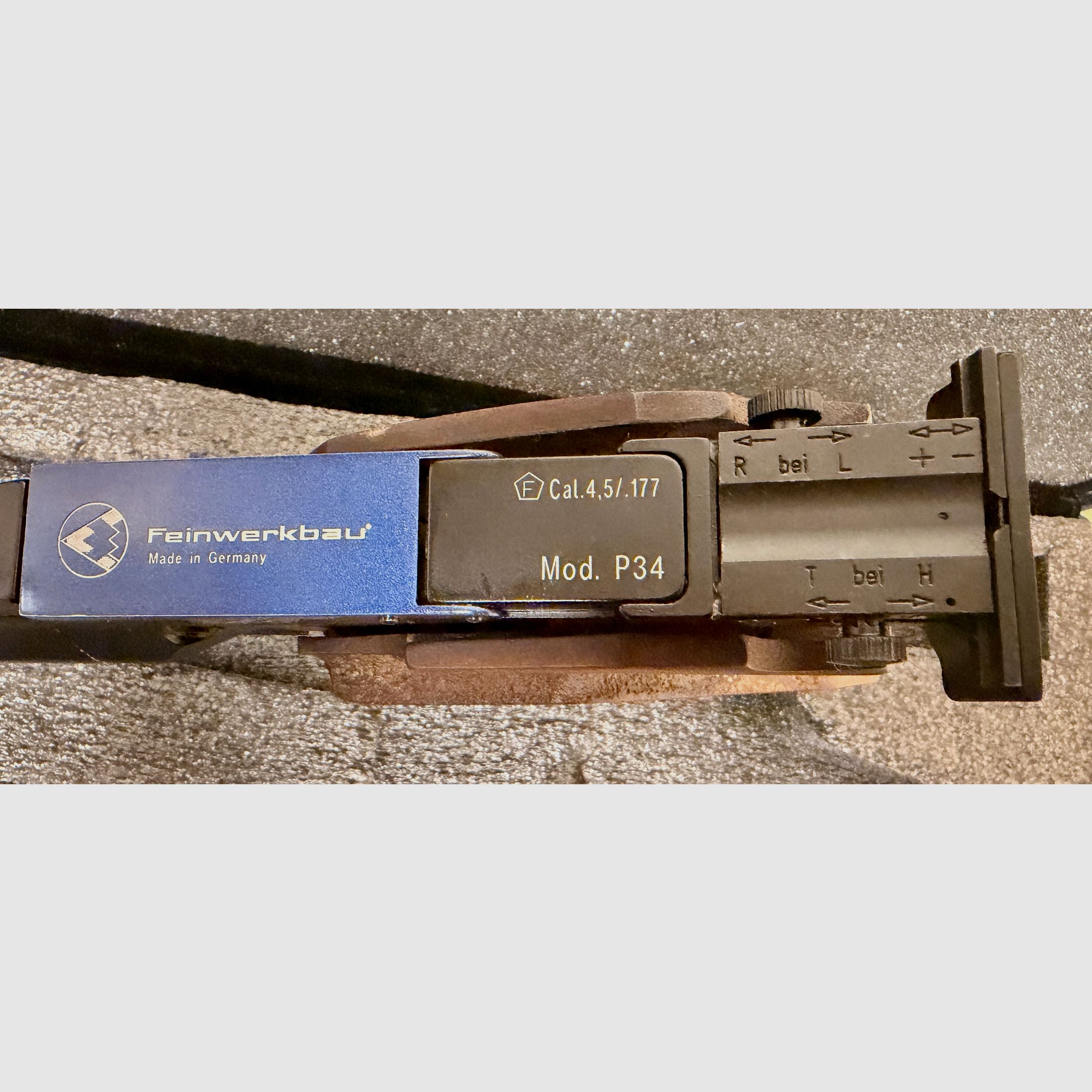 Pistola ad aria compressa Feinwerkbau P34